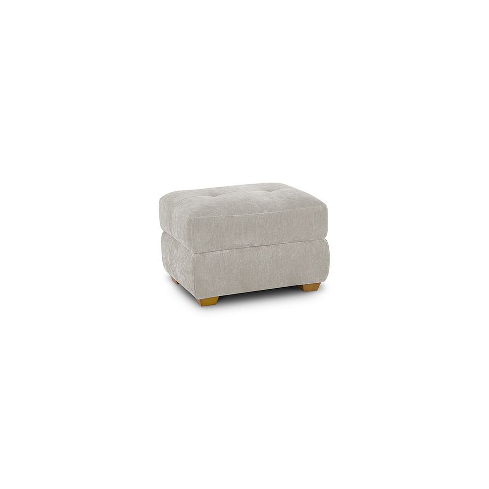 Dylan Storage Footstool in Amigo Dove Fabric 1