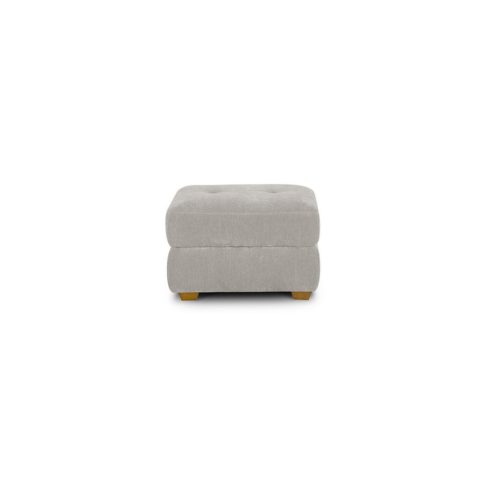 Dylan Storage Footstool in Amigo Dove Fabric 3