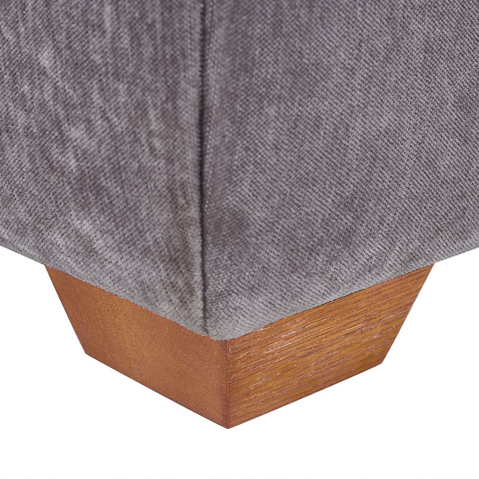 Dylan Storage Footstool in Amigo Granite Fabric 7