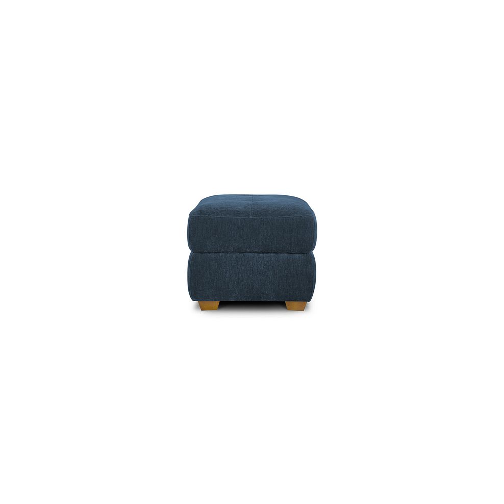 Dylan Storage Footstool in Amigo Navy Fabric 4