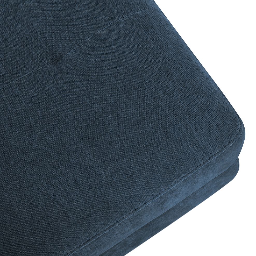 Dylan Storage Footstool in Amigo Navy Fabric 5