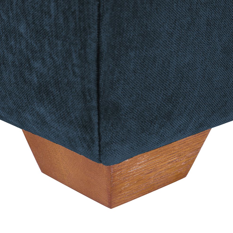 Dylan Storage Footstool in Amigo Navy Fabric 6