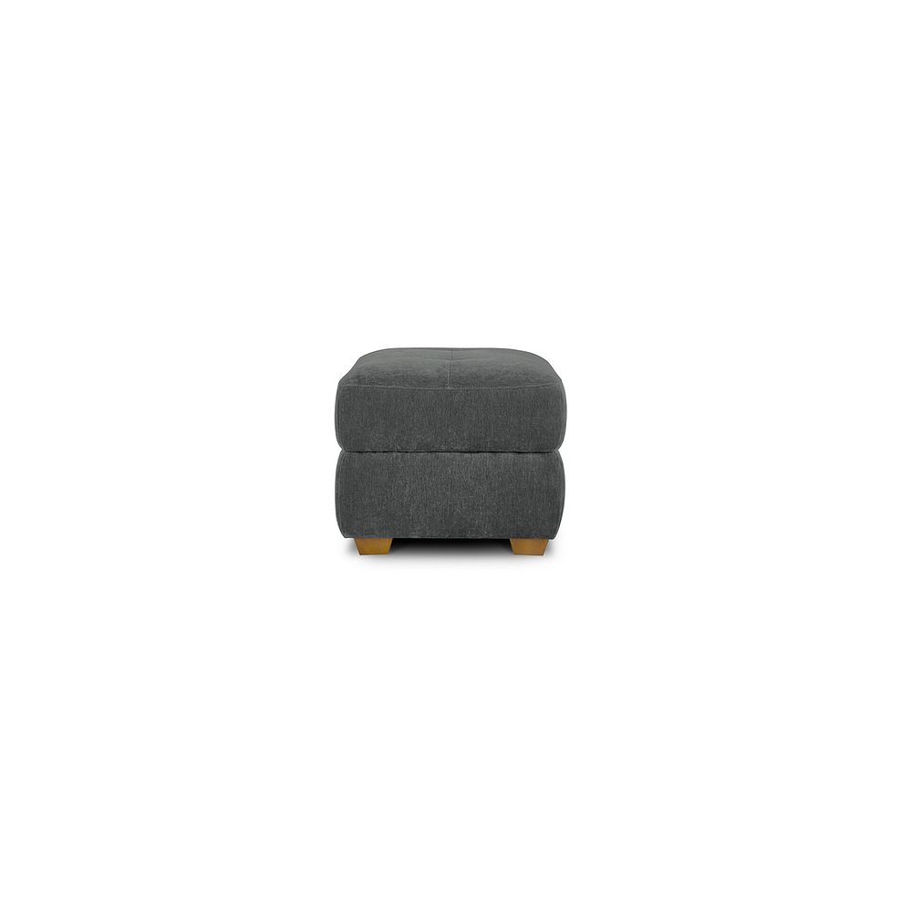 Dylan Storage Footstool in Darwin Charcoal Fabric 4