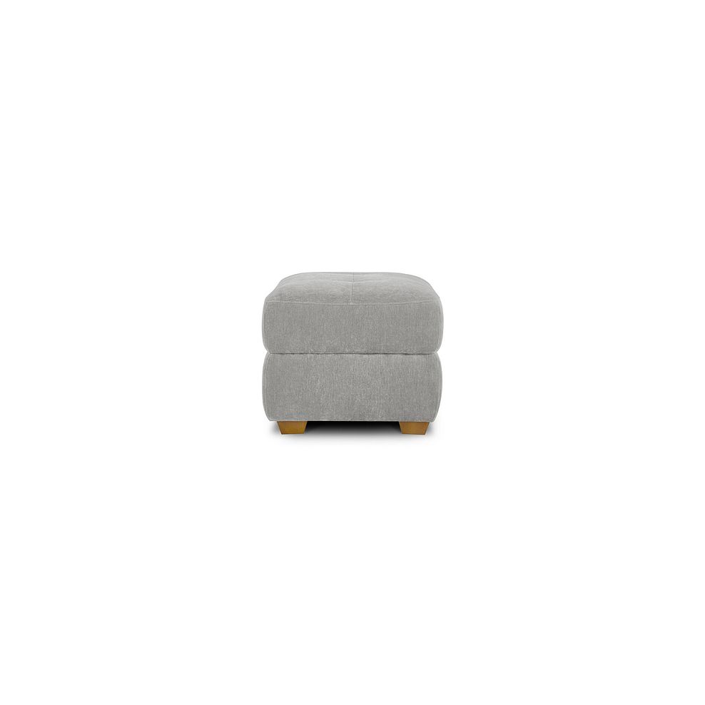 Dylan Storage Footstool in Darwin Silver Fabric 4