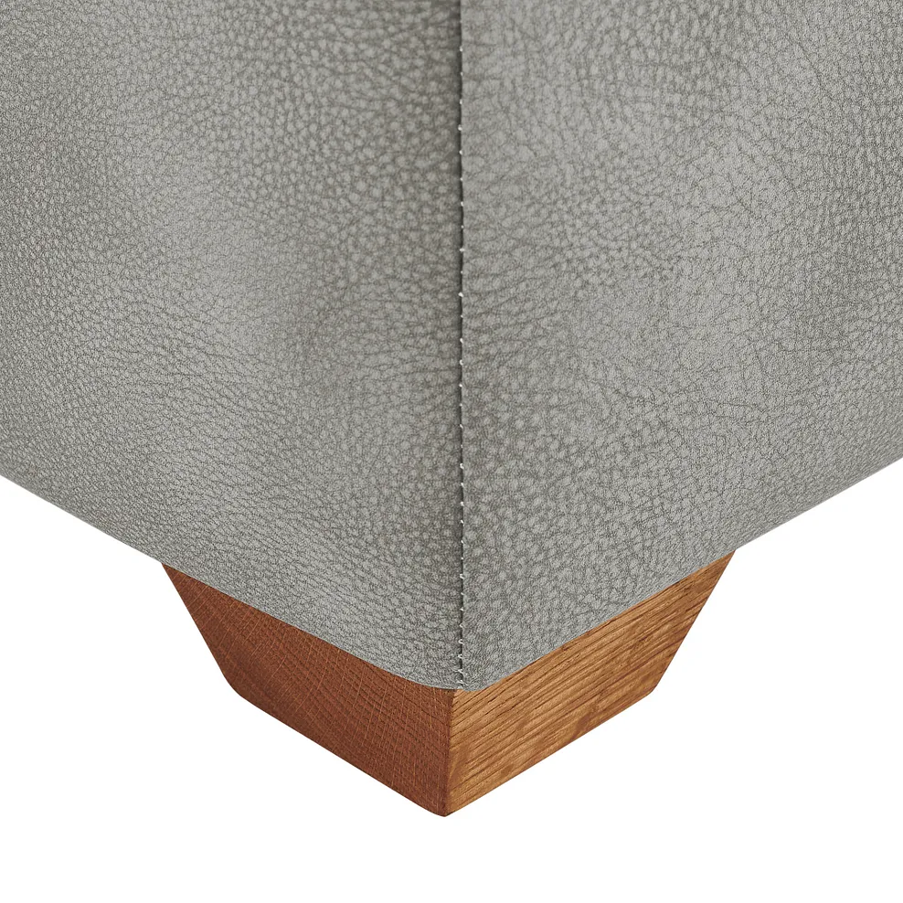 Dylan Storage Footstool in Oxford Grey Fabric 6