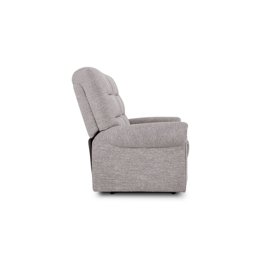 Eastbourne 2 Seater Sofa in Andaz Silver Fabric Thumbnail 4