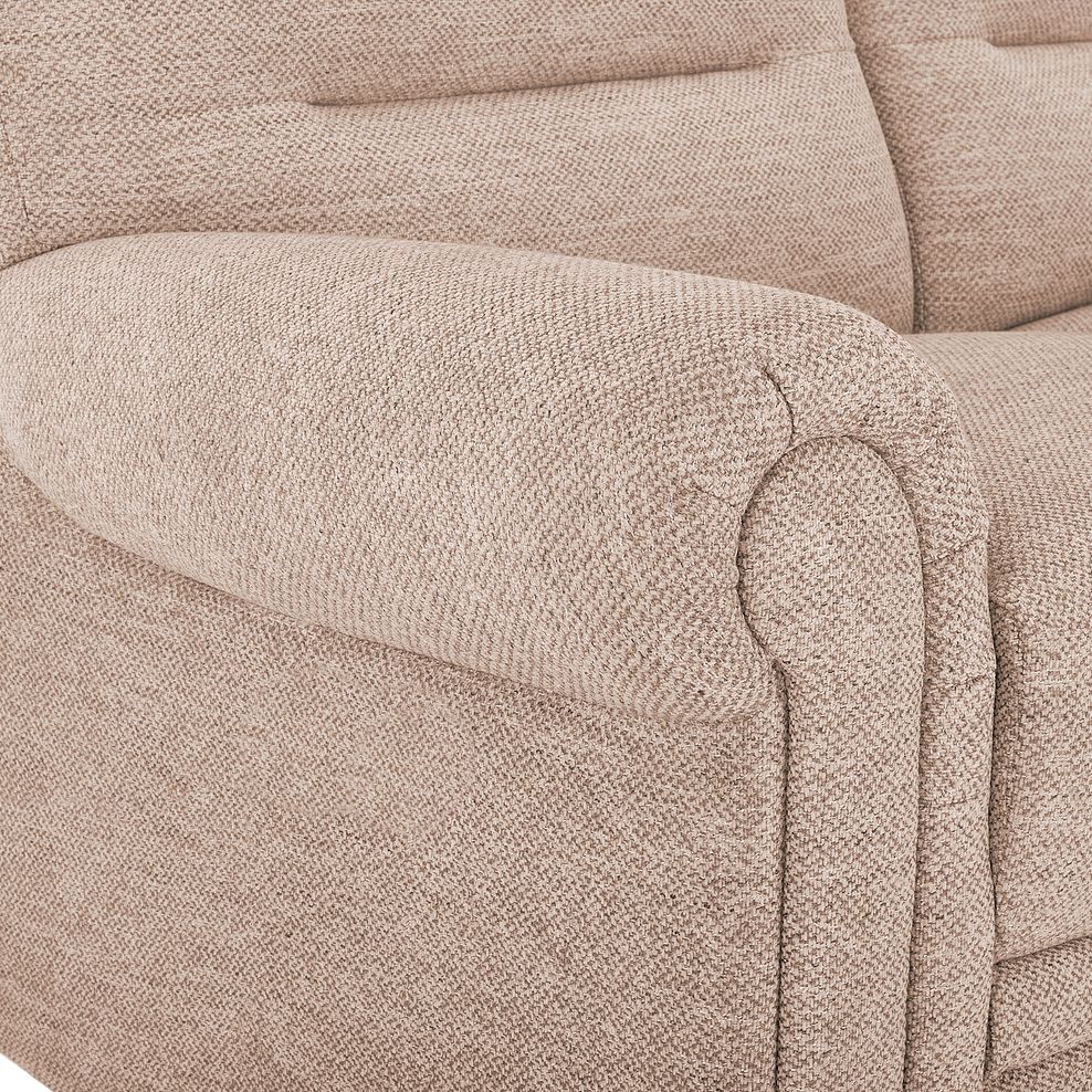 Eastbourne 2 Seater Sofa in Jetta Beige Fabric 8