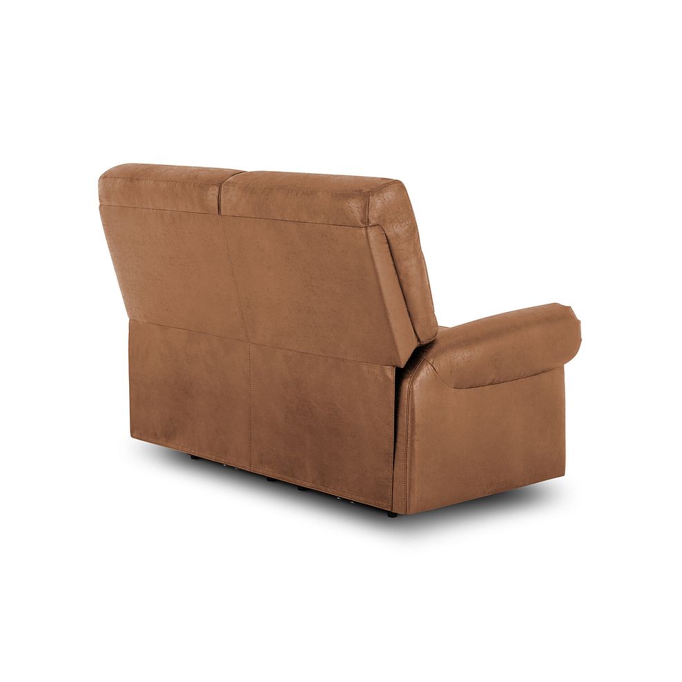 Eastbourne 2 Seater Sofa in Ranch Brown Fabric 3