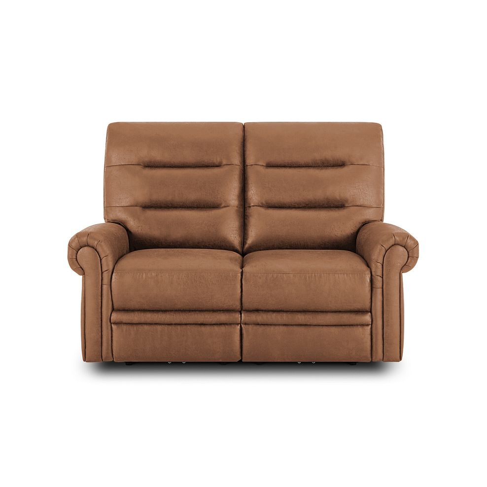 Eastbourne 2 Seater Sofa in Ranch Brown Fabric 2