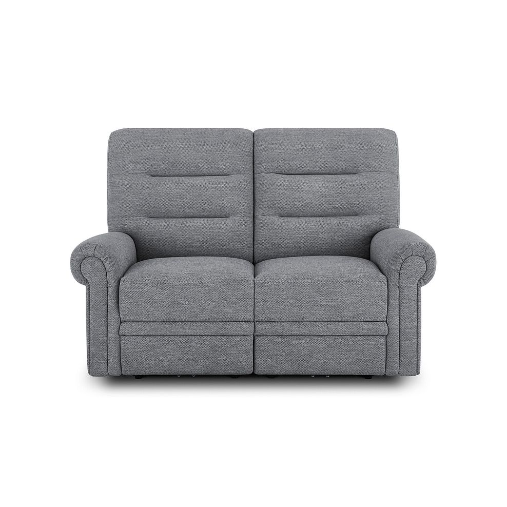 Eastbourne 2 Seater Sofa in Santos Steel Fabric 2