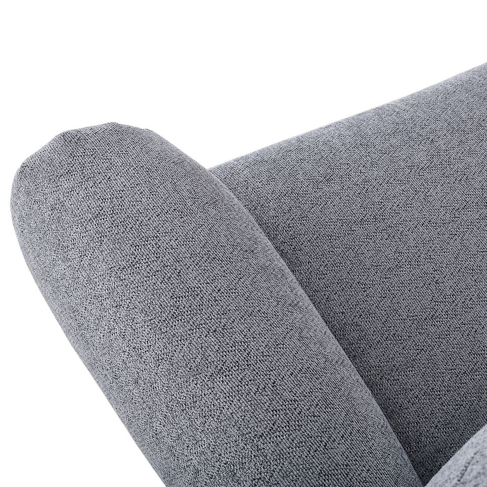 Eastbourne 2 Seater Sofa in Santos Steel Fabric 5