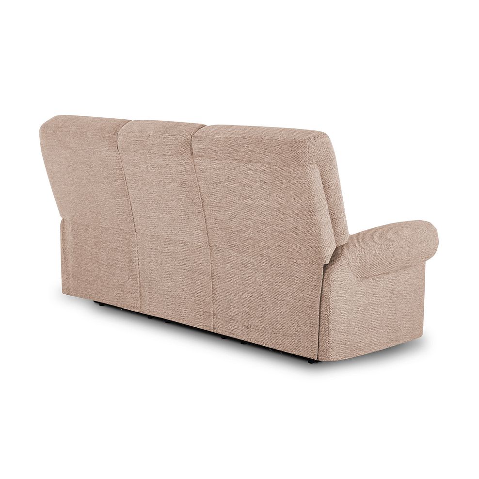 Eastbourne 3 Seater Sofa in Jetta Beige Fabric 4
