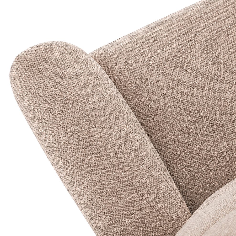 Eastbourne 3 Seater Sofa in Jetta Beige Fabric 6