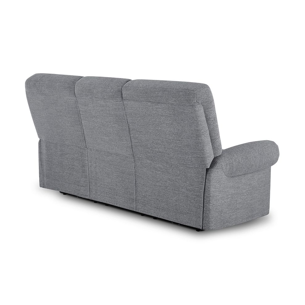 Eastbourne 3 Seater Sofa in Santos Steel Fabric 3