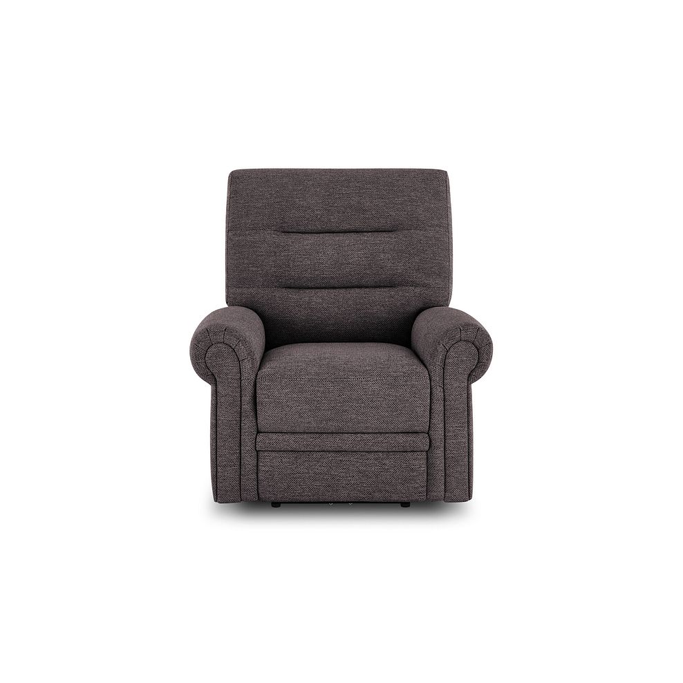 Eastbourne Armchair in Andaz Charcoal Fabric 2