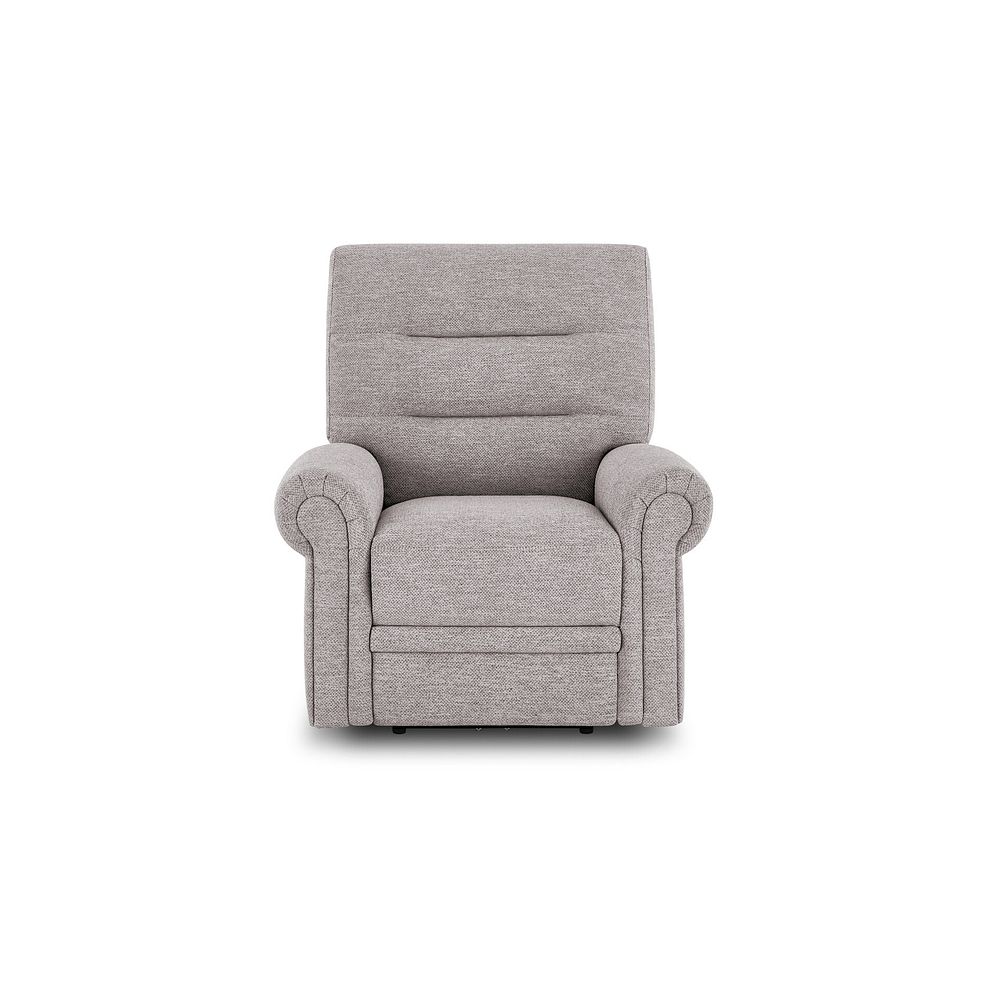Eastbourne Armchair in Andaz Silver Fabric 2