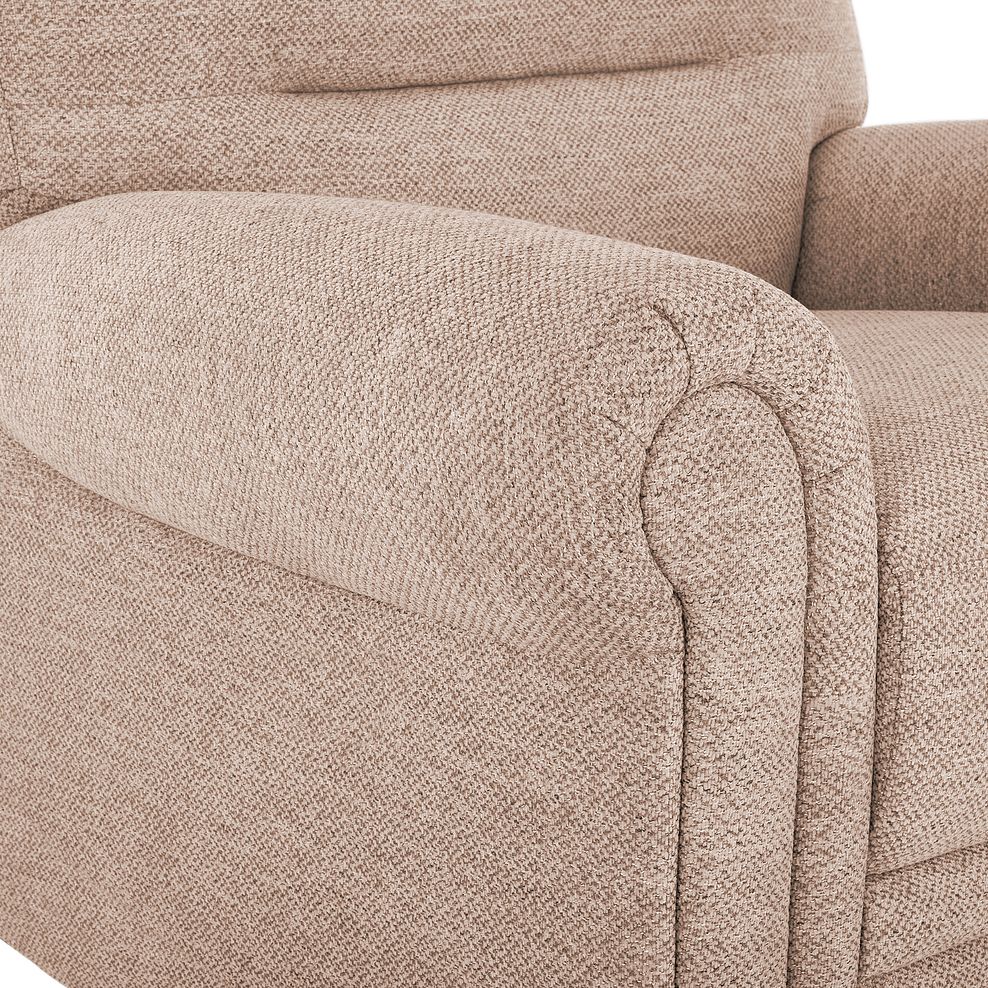 Eastbourne Armchair in Jetta Beige Fabric 6