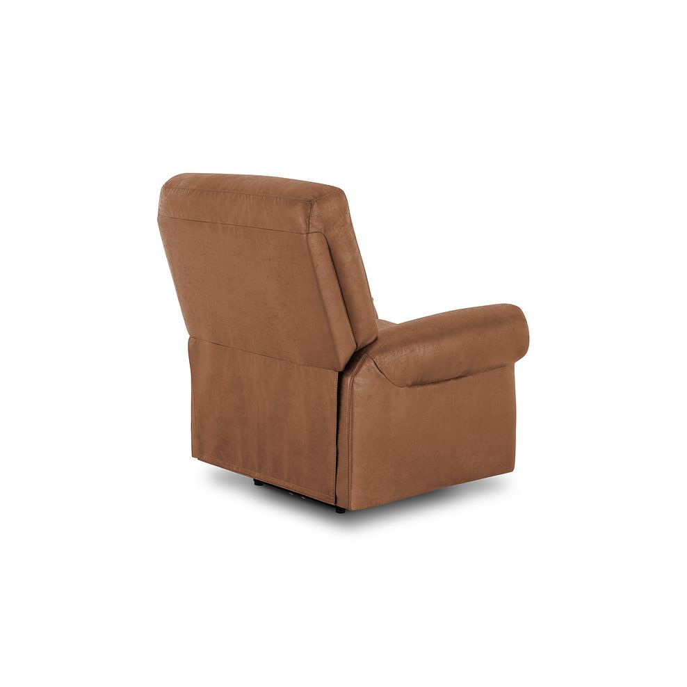 Eastbourne Armchair in Ranch Brown Fabric 3