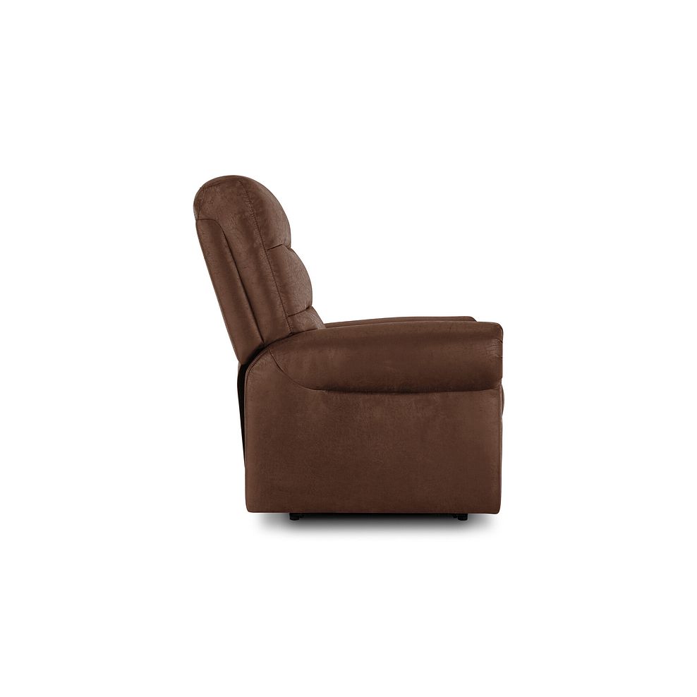 Eastbourne Armchair in Ranch Dark Brown Fabric 5