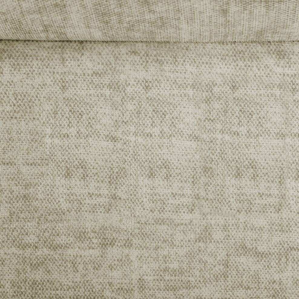 Eastbourne 3 Seater Sofa in Plush Beige Fabric 7