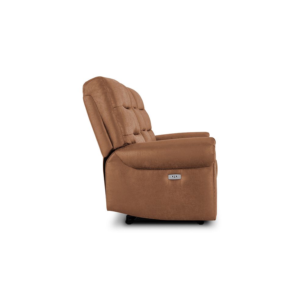 Eastbourne Recliner 3 Seater with USB - Ranch Brown Fabric 7