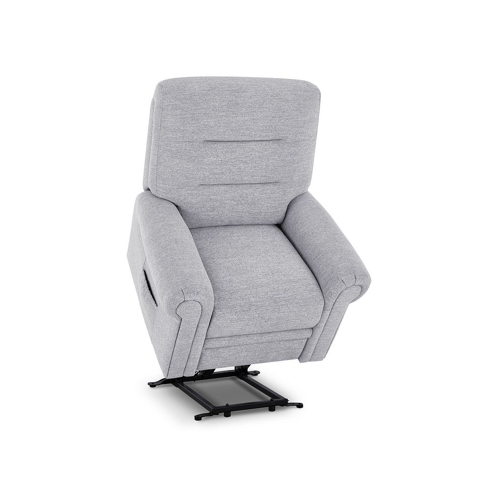 Eastbourne Riser Recliner Armchair in Keswick Dove Fabric 6