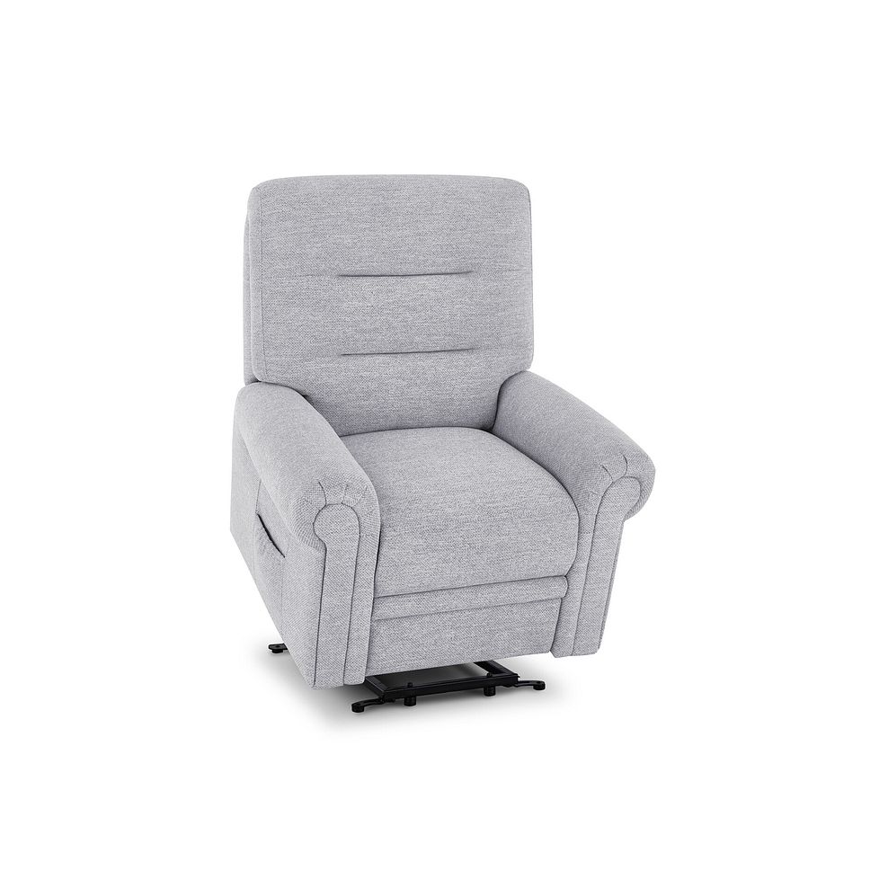 Eastbourne Riser Recliner Armchair in Keswick Dove Fabric 5