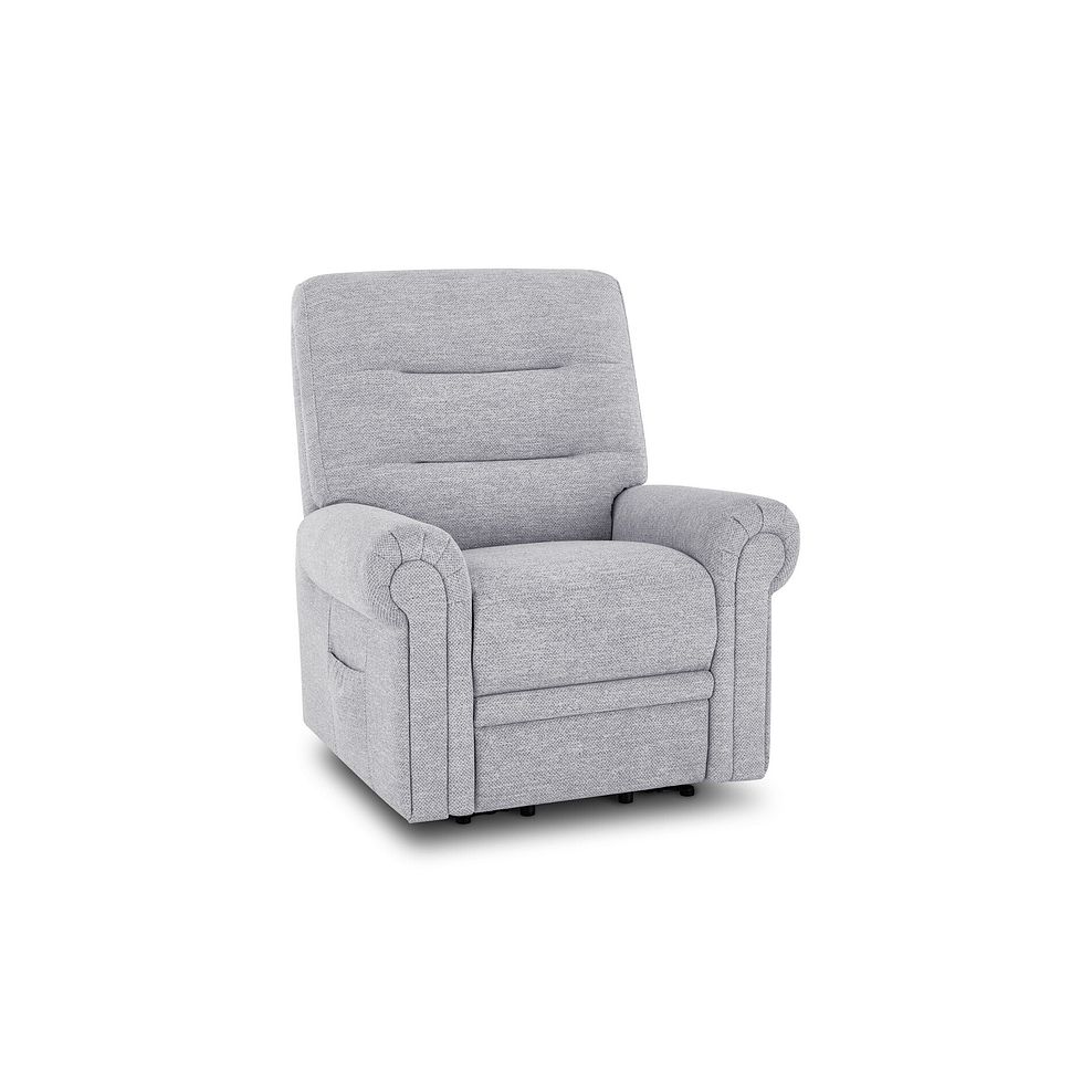 Eastbourne Riser Recliner Armchair in Keswick Dove Fabric 1