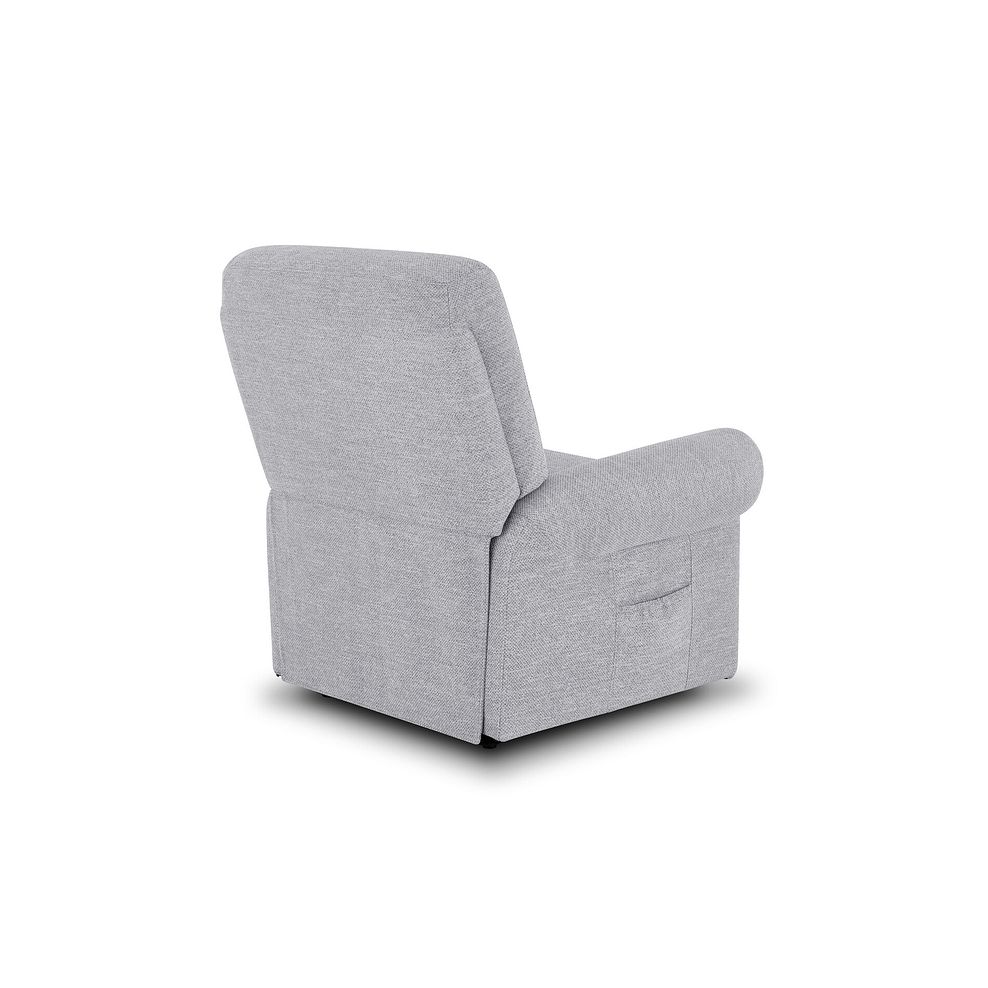Eastbourne Riser Recliner Armchair in Keswick Dove Fabric 7