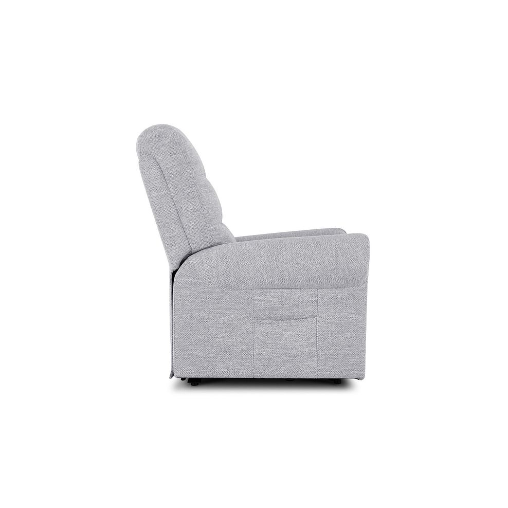 Eastbourne Riser Recliner Armchair in Keswick Dove Fabric 8