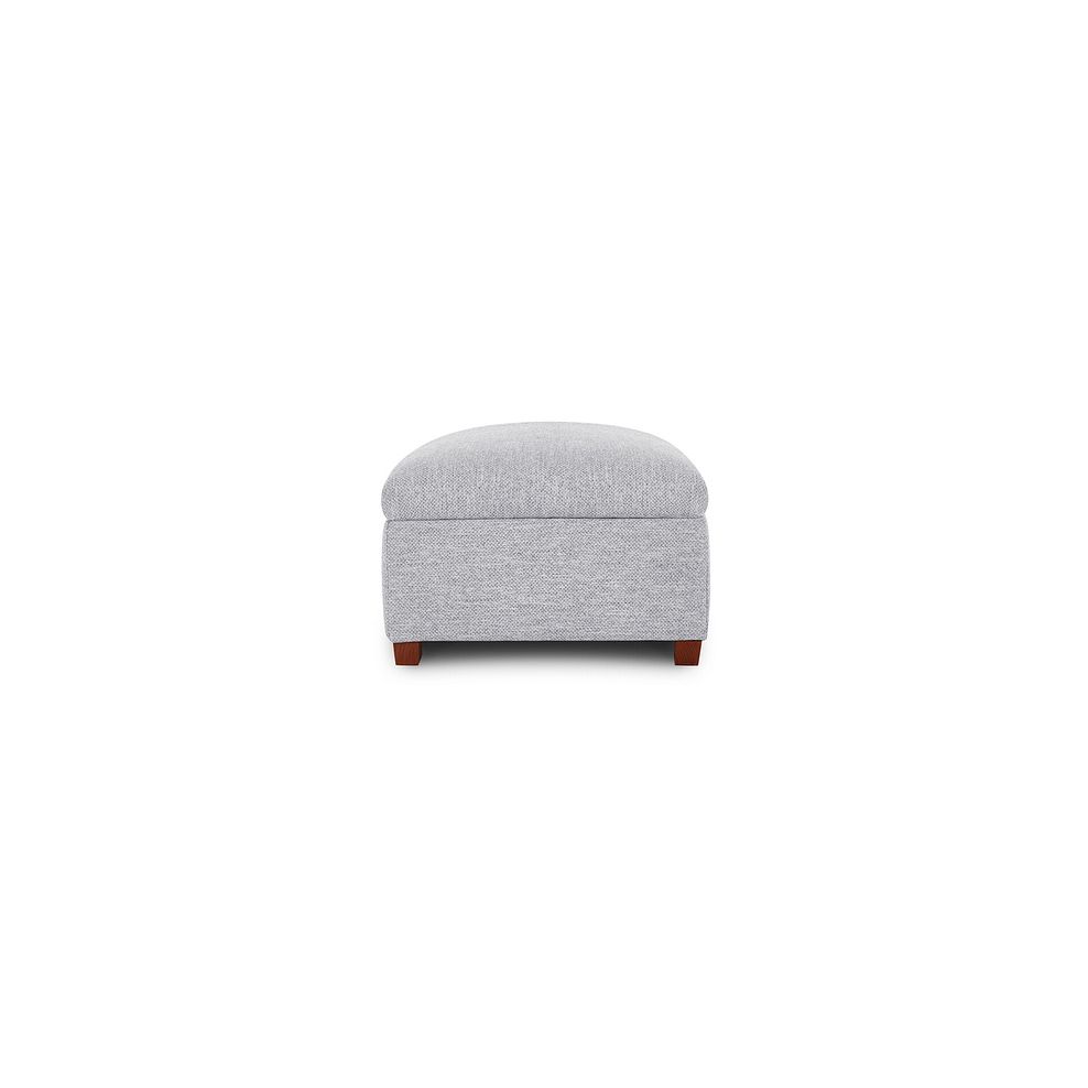 Eastbourne Storage Footstool in Keswick Dove Fabric 4