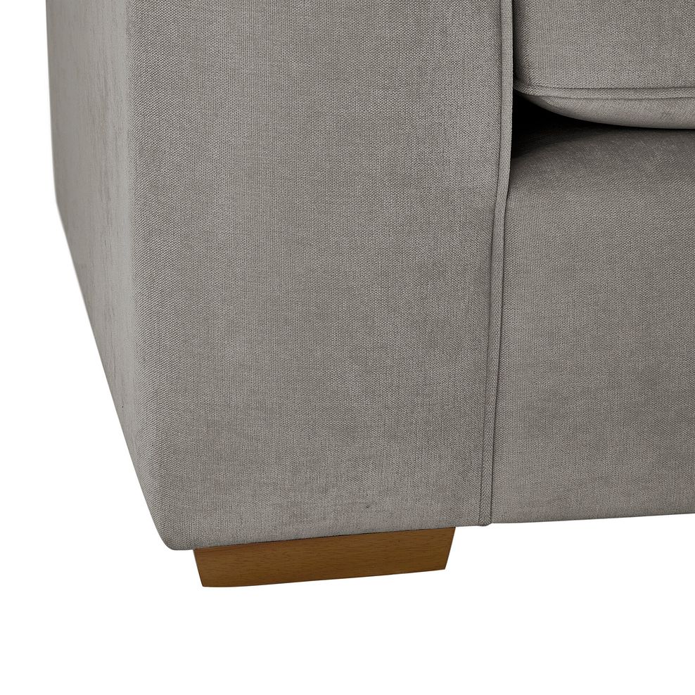 Eastley 2 Seater Sofa Bed in Limoge Fog Fabric with Silver Scatters 10
