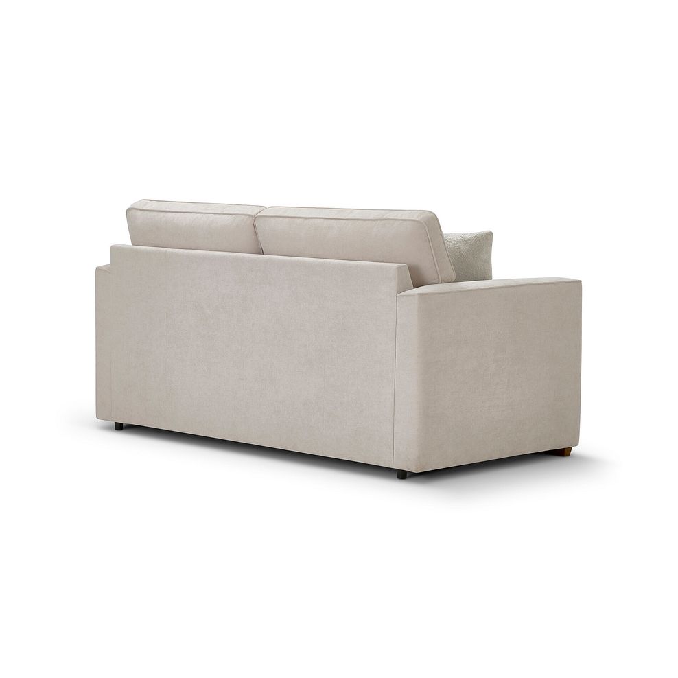 Eastley 2 Seater Sofa in Limoge Beige Fabric with Beige Scatters 12
