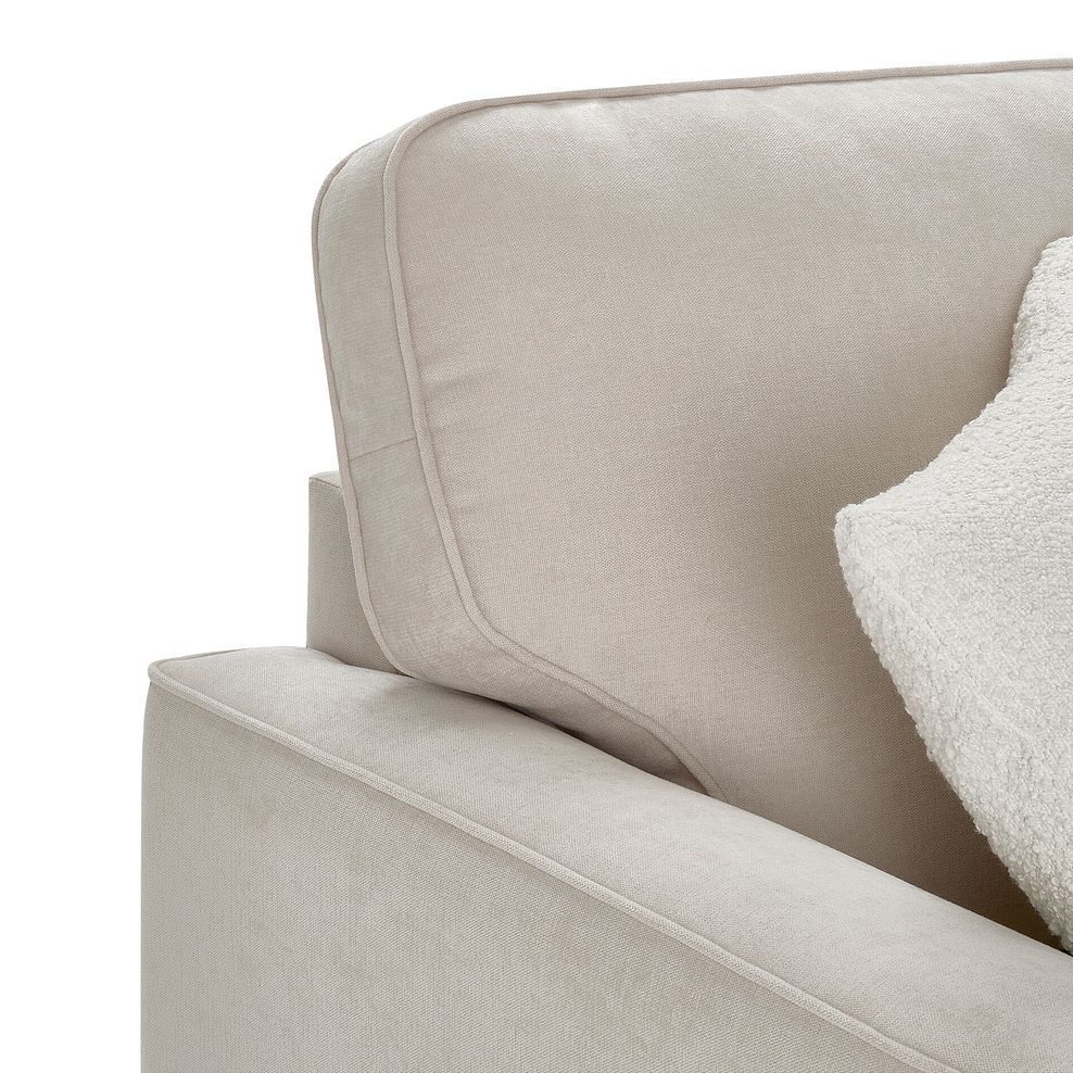 Eastley 2 Seater Sofa in Limoge Beige Fabric with Beige Scatters 16