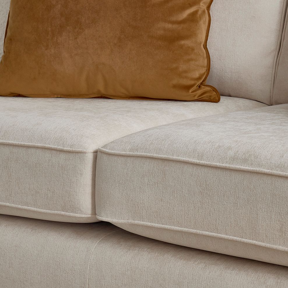 Eastley 2 Seater Sofa in Limoge Beige Fabric with Beige Scatters 6
