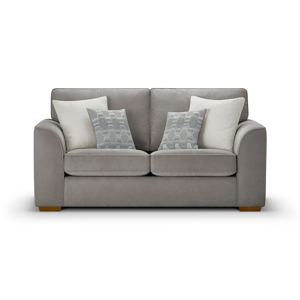 Eastley 2 Seater Sofa in Limoge Fog Fabric with Silver Scatters 2