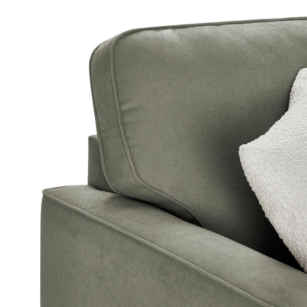 Eastley 2 Seater Sofa in Limoge Green Fabric with Beige Scatters 9