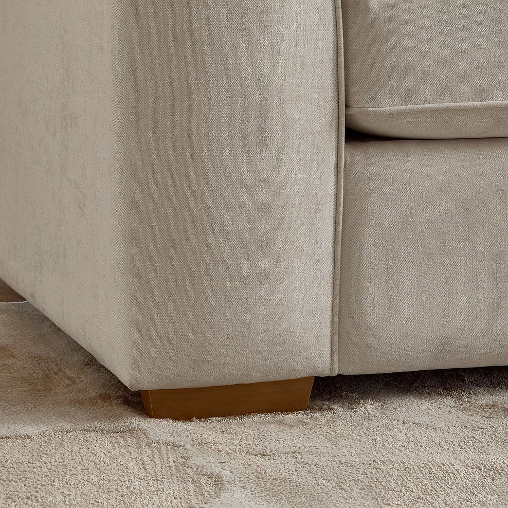 Eastley 3 Seater Sofa in Limoge Beige Fabric with Beige Scatters 5