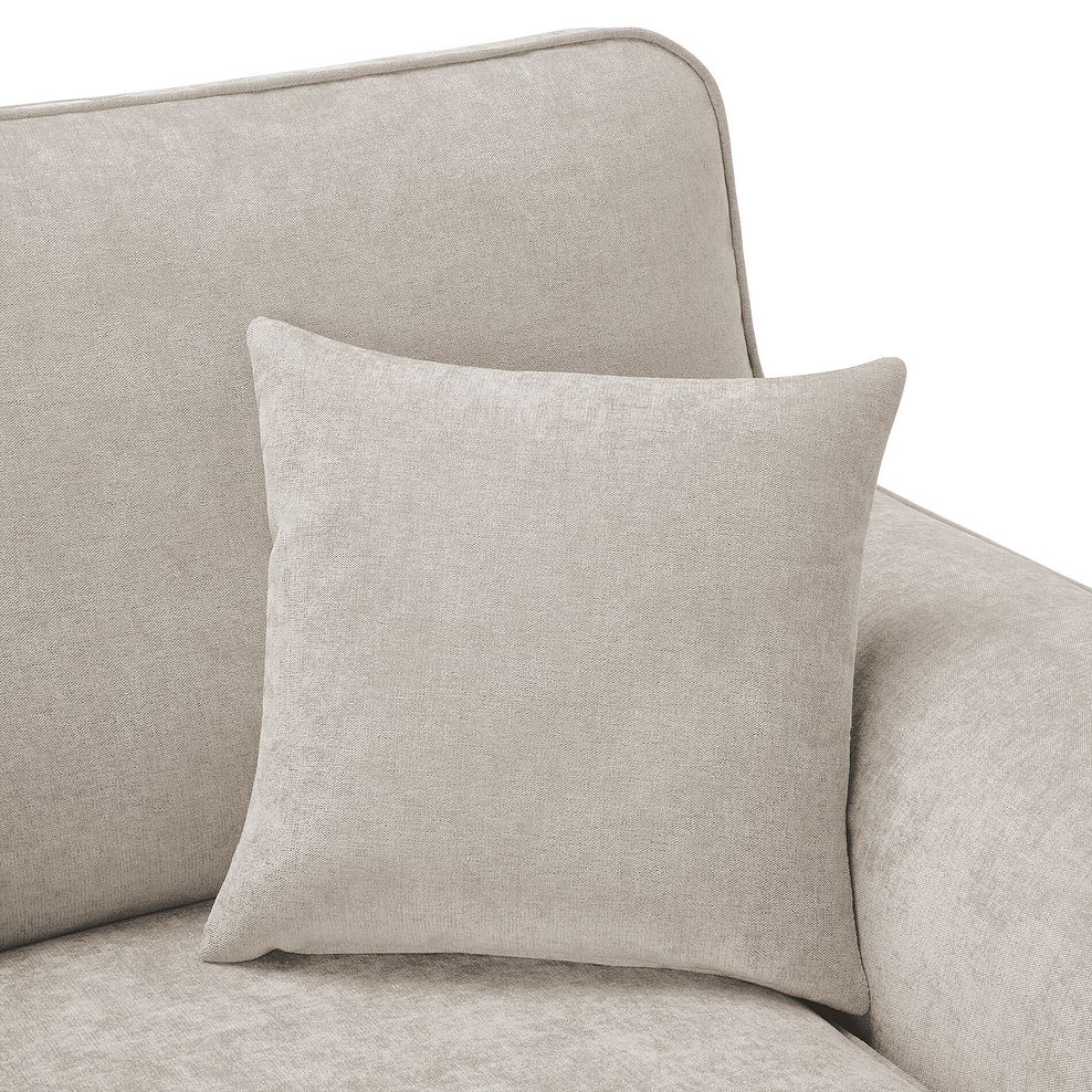 Eastley Armchair in Limoge Beige Fabric with Beige Scatters 6