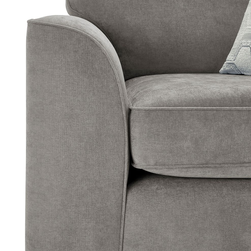 Eastley Armchair in Limoge Fog Fabric with Silver Scatters 7