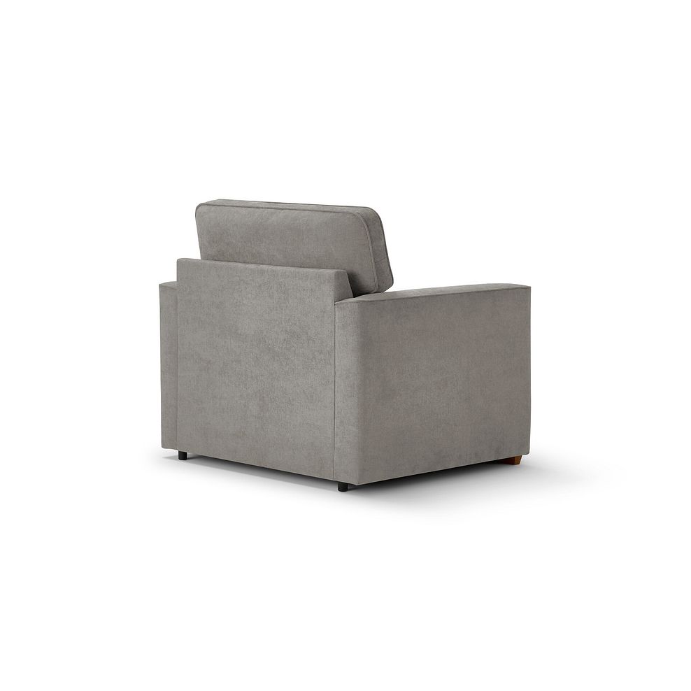 Eastley Armchair in Limoge Fog Fabric with Silver Scatters 4