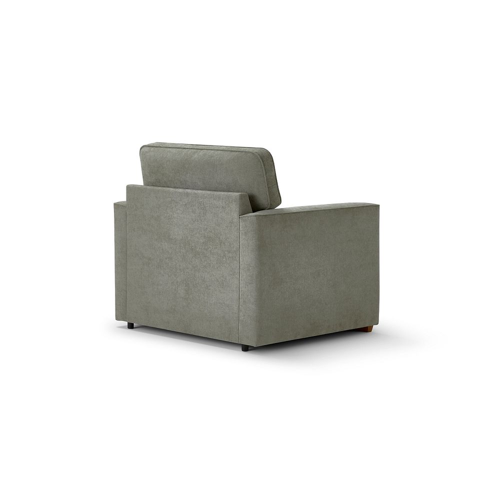 Eastley Armchair in Limoge Green Fabric with Beige Scatters 7