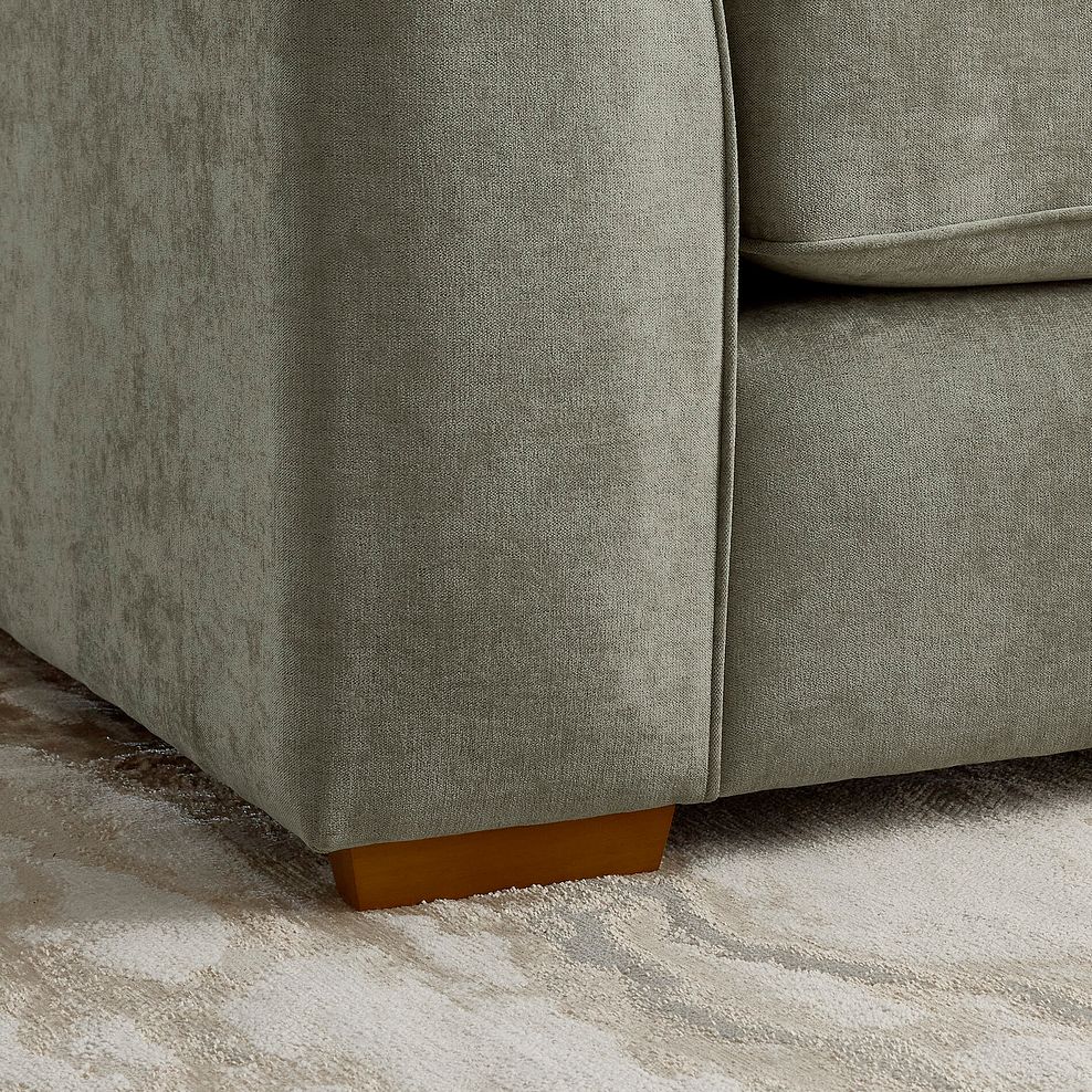 Eastley Armchair in Limoge Green Fabric with Beige Scatters 4