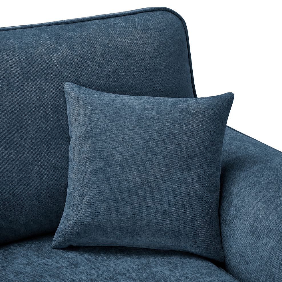 Eastley Armchair in Limoge Prussian Blue Fabric with Silver Scatters 6