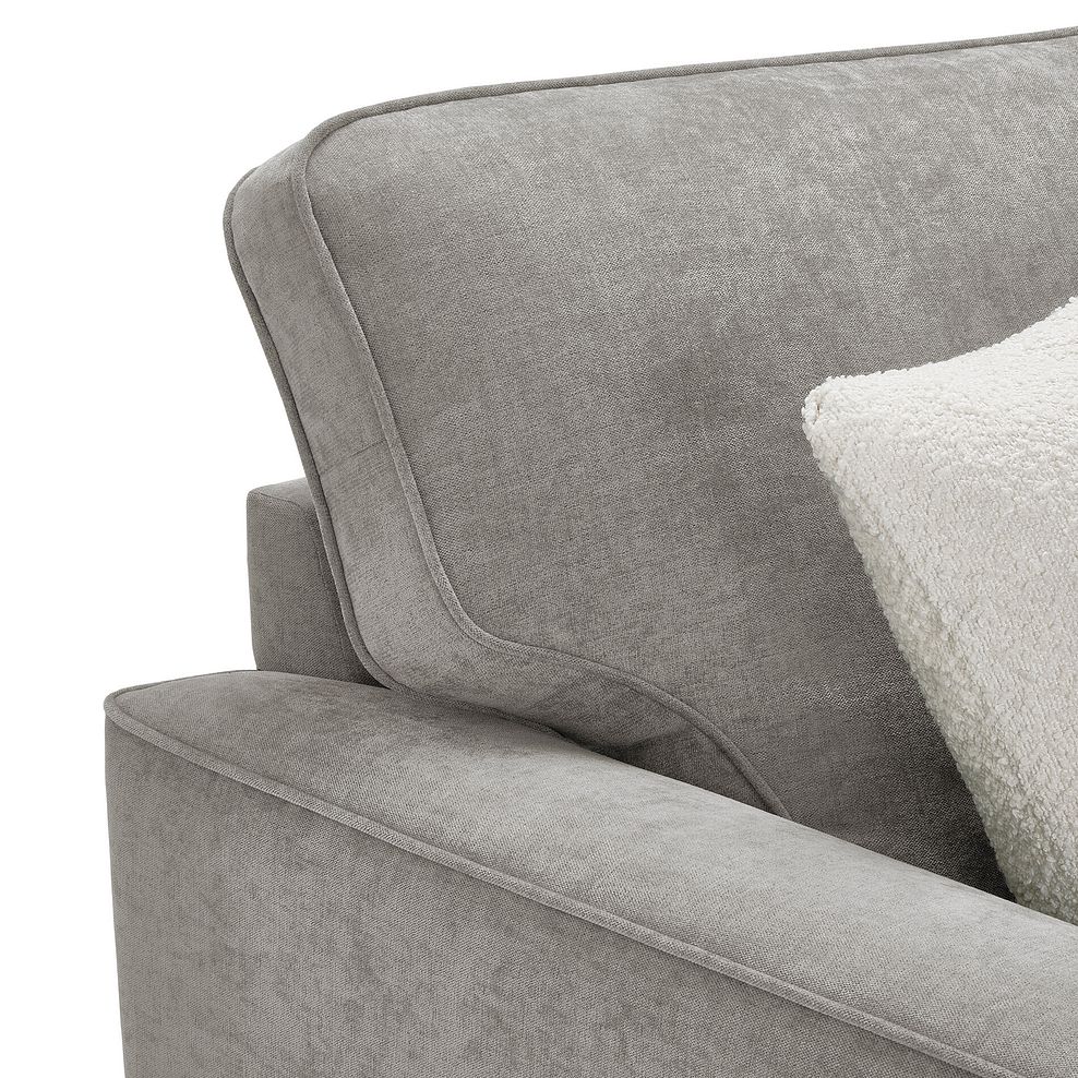 Eastley Left Hand Chaise Sofa Bed with Storage in Limoge Fog Fabric with Silver Scatters 9