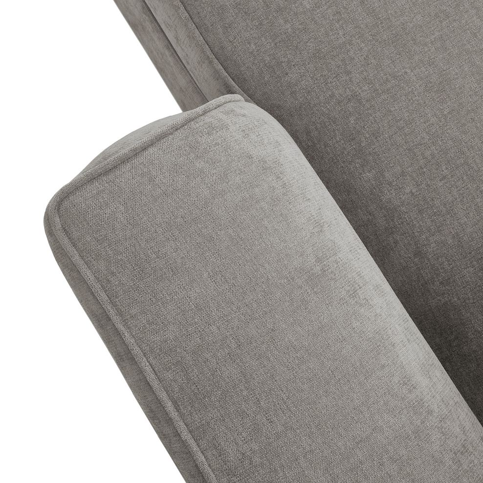 Eastley Left Hand Chaise Sofa Bed with Storage in Limoge Fog Fabric with Silver Scatters 13