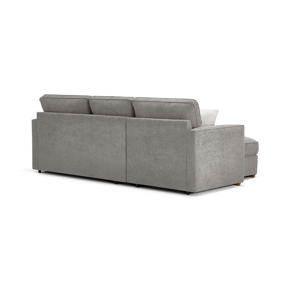 Eastley Left Hand Chaise Sofa in Limoge Fog Fabric with Silver Scatters 4