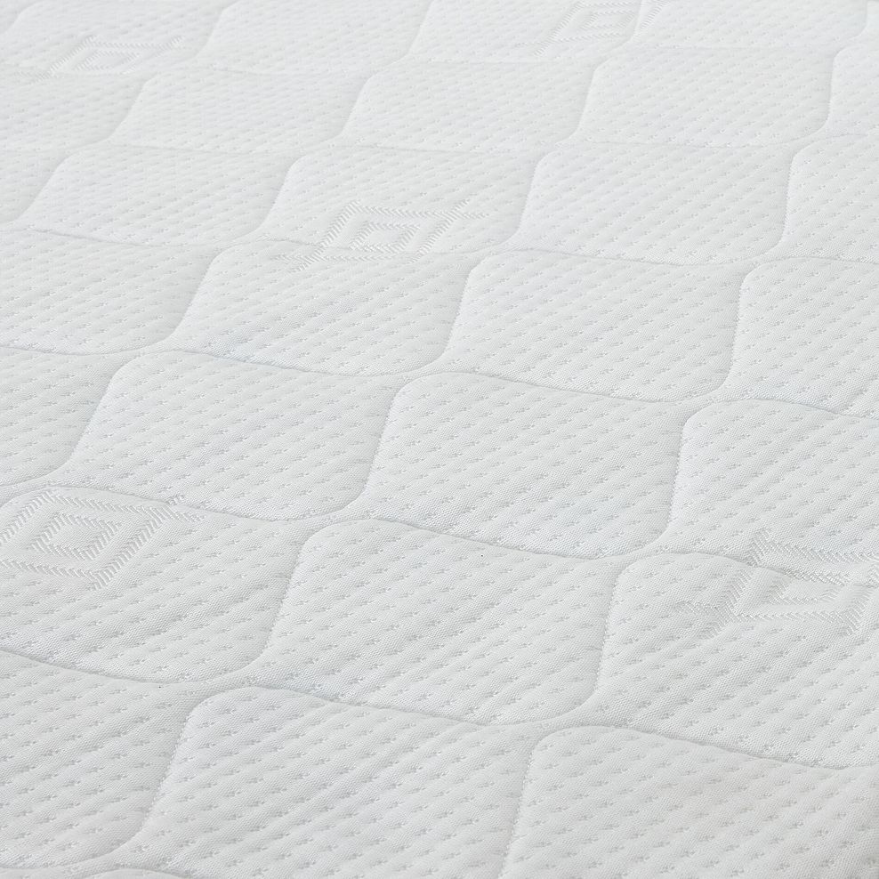 Eastley Right Hand Chaise Sofa Bed with Storage in Limoge Prussian Blue Fabric with Silver Scatters 7