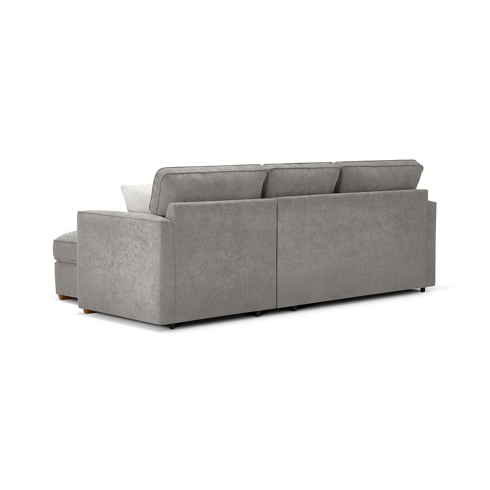 Eastley Right Hand Chaise Sofa in Limoge Fog Fabric with Silver Scatters 4