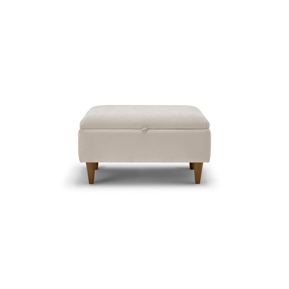 Eastley Storage Footstool in Limoge Beige Fabric 9